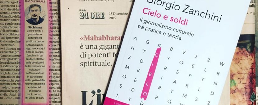 Cielo e soldi di Giorggio Zanchini su Il sole 24 Ore Aras